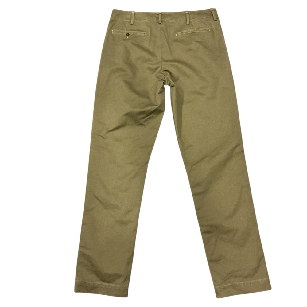 Buck Mason Men's Chinos in Olive Tan - Picture 2 of 4